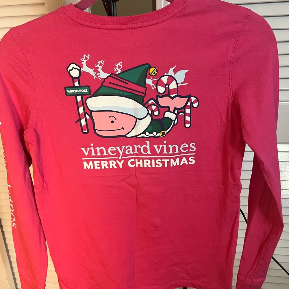 Girls Vineyard Vines long sleeve shirt - size large